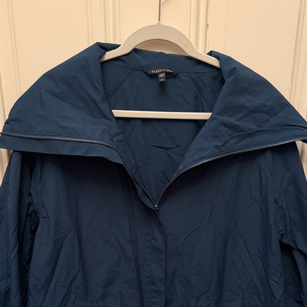 Eileen Fisher Lightweight Zip Jacket